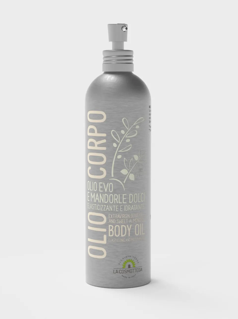 La Cosmottega Olio Evo Olio Corpo Mandorle Dolci 200 ml elasticizzante