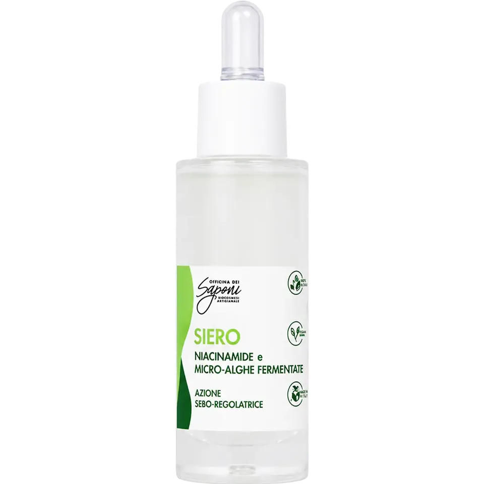 Officina dei Saponi Verde Siero Viso Niacinamide Sebo-Regolatore