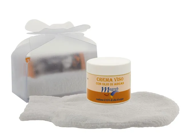 Noire di Hammam Magreb cofanetto regalo crema viso 50 ml + guanto