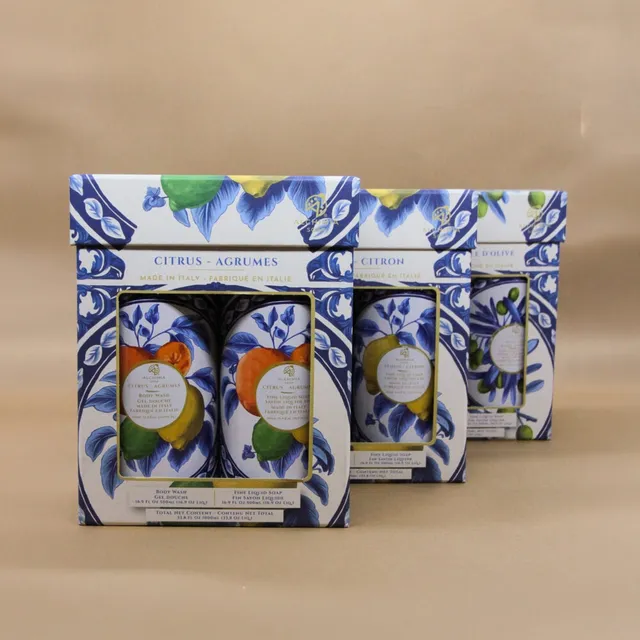 Alchimia Soap Blue Line Gift Box cofanetto 2x500ml misto