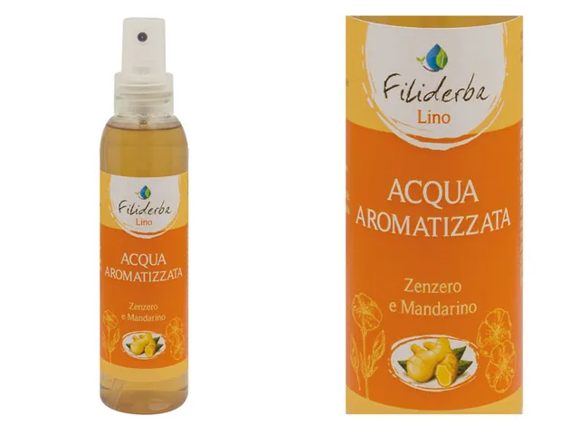 Noire di Hammam Filiderba Mandarino e Zenzero acqua lino 125 ml bio