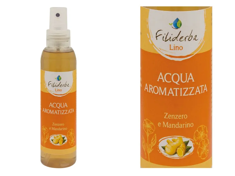Noire di Hammam Filiderba Mandarino e Zenzero acqua lino 125 ml bio