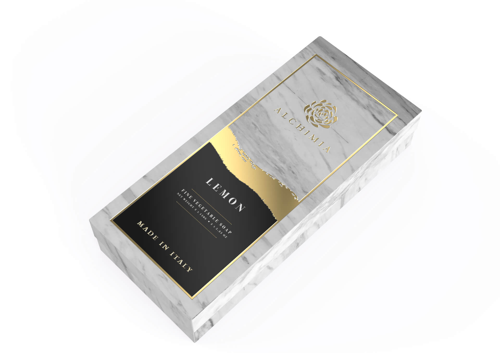 Alchimia Soap D Marmo saponette solide 3x150g vegetali