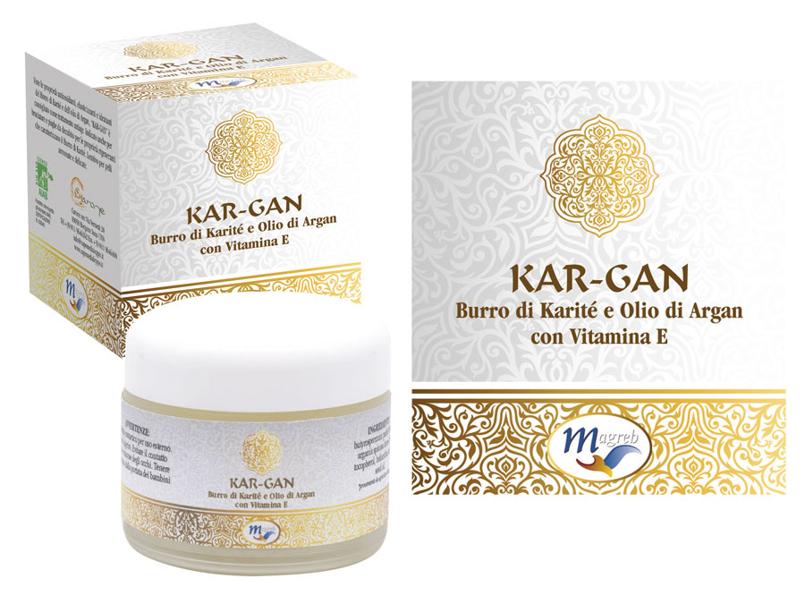 Noire di Hammam Magreb Kar-Gan saponetta 50 g
