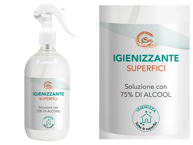 Noire di Hammam Carone Igienizzante Superfici 500 ml