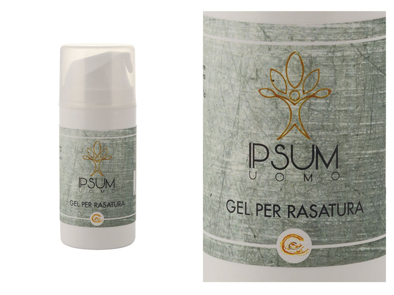Noire di Hammam Ipsum Uomo gel rasatura 150 ml + 50 ml pelle