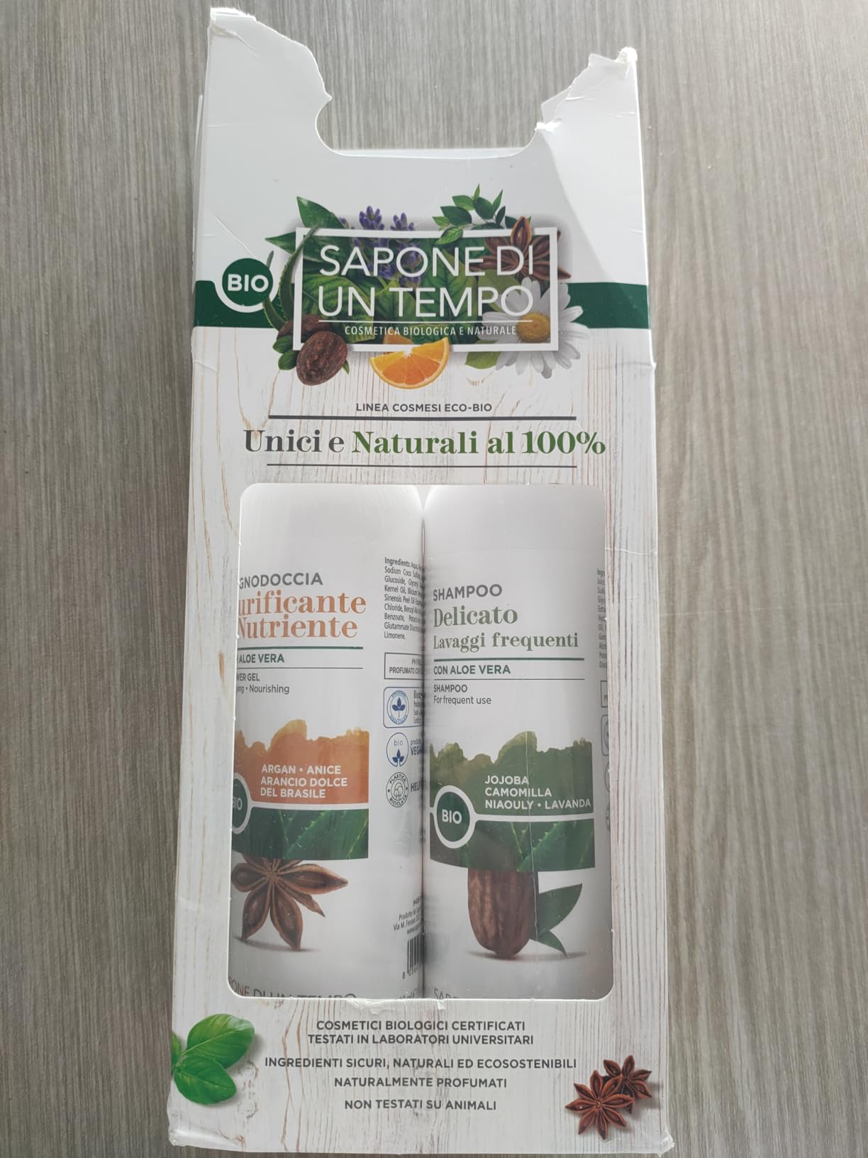 Sapone di un Tempo Docciaschiuma Purificante 500ml nutriente
