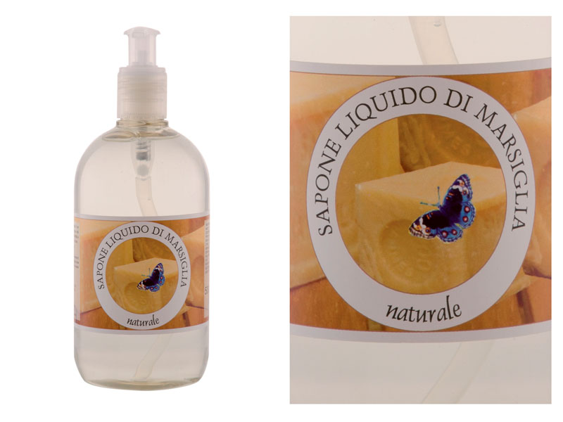 Noire di Hammam Carone Sapone di Marsiglia Detergente Liquido