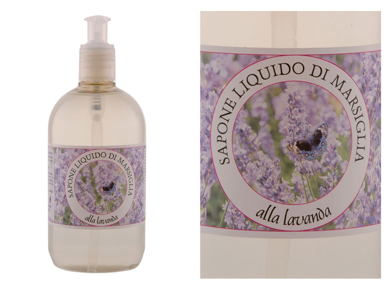 Noire di Hammam Sapone di Marsiglia detergente liquido lavanda 500 ml