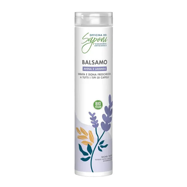 Officina dei Saponi Avena e Lavanda Balsamo Capelli Oli Bio