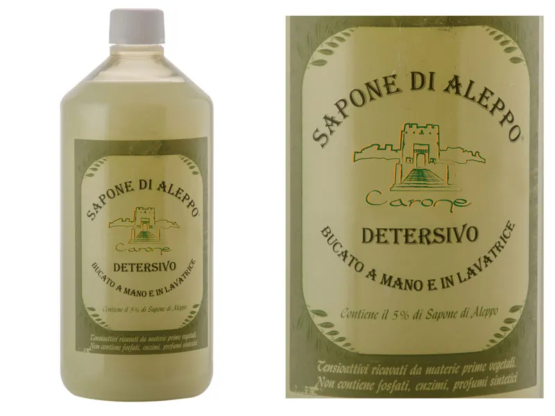 Noire di Hammam Sapone di Aleppo detersivo bucato 1 L liquido