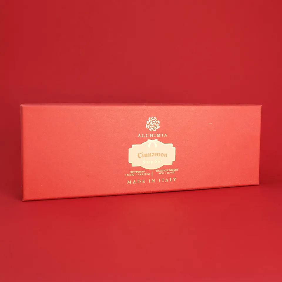Alchimia Soap Xmas Set saponetta rotonda 3x150g
