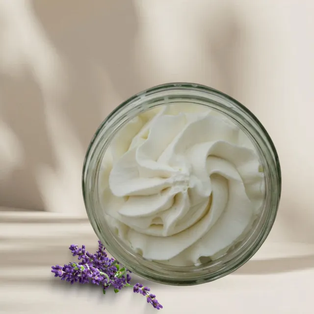 hello simple Menta Lavanda burro corpo vegano 100 g pelle secca