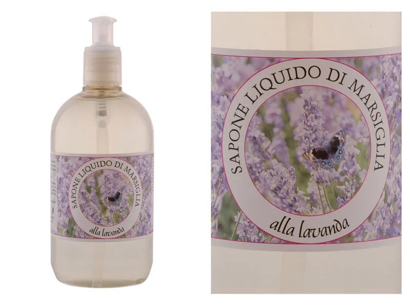 Noire di Hammam Sapone di Marsiglia detergente liquido lavanda 500 ml