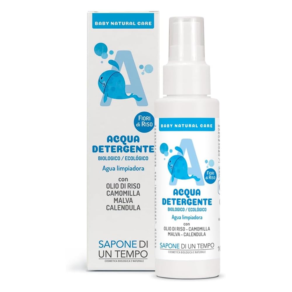 Sapone di un Tempo Baby Acqua Detergente Fiori di Riso 100 ml