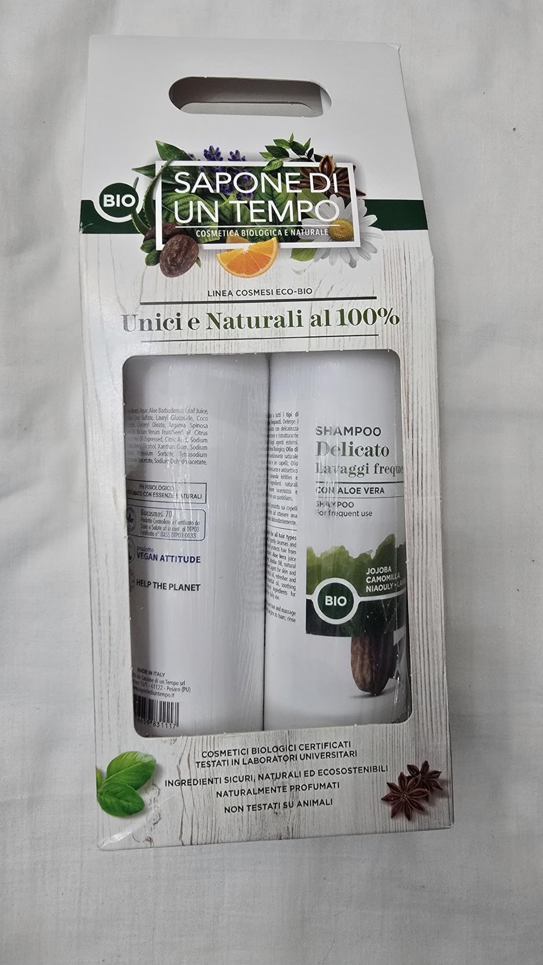 Sapone di un Tempo Docciaschiuma Purificante 500ml nutriente