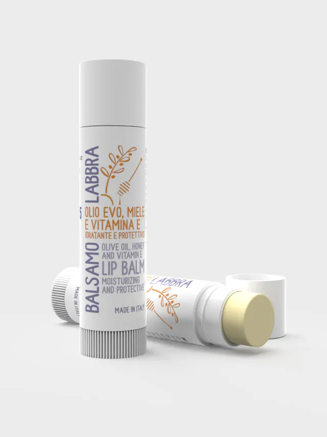La Cosmottega Balsamo Labbra Olio Evo Miele 5 ml protettivo