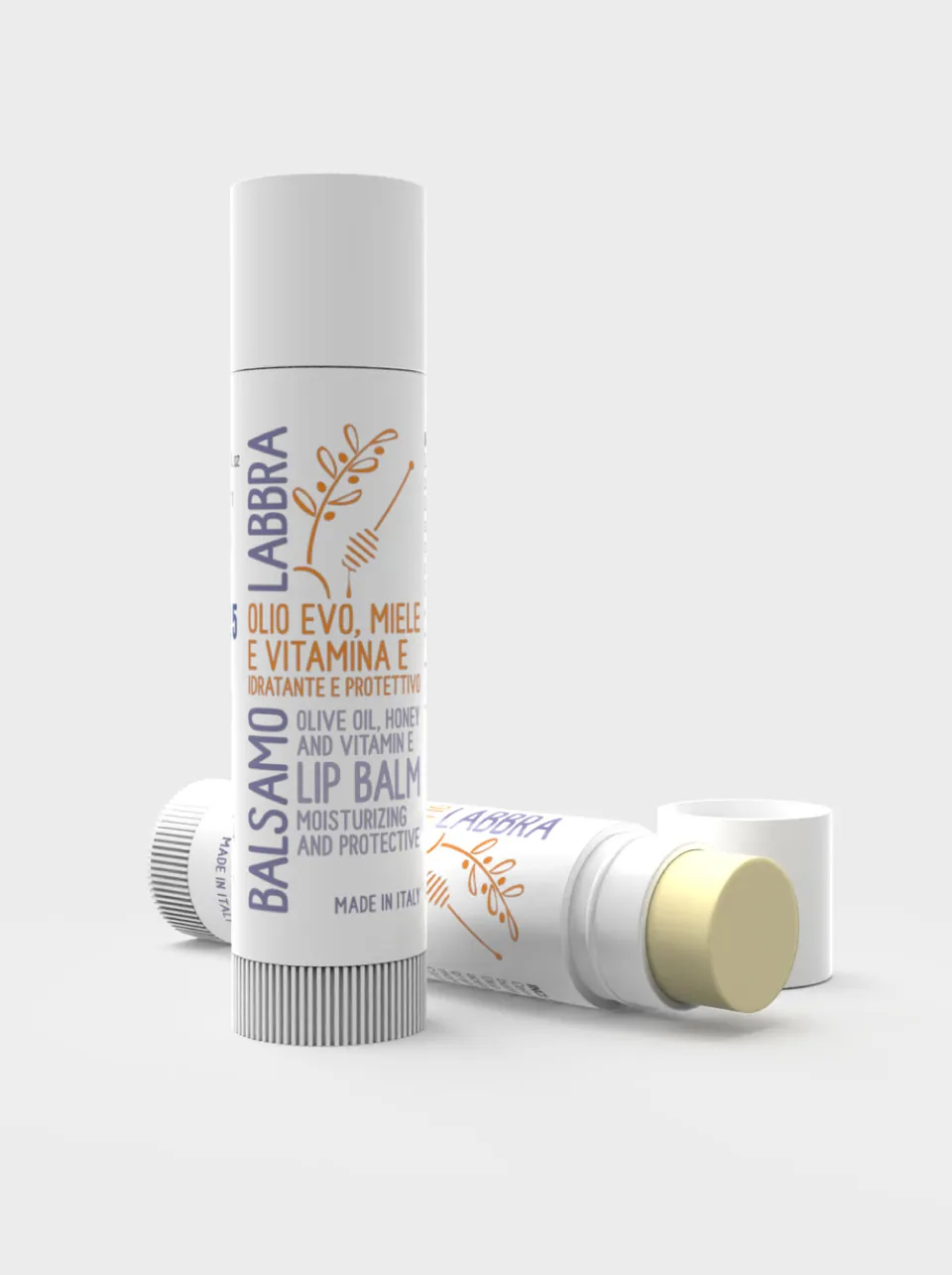 La Cosmottega Balsamo Labbra Olio Evo Miele 5 ml protettivo