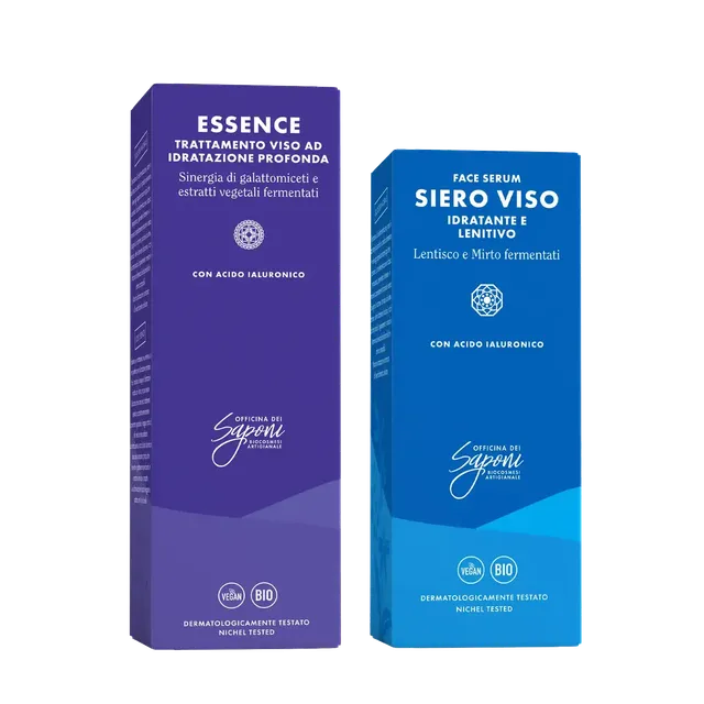 Officina dei Saponi Essence e Siero Idratante Lenitivo kit viso