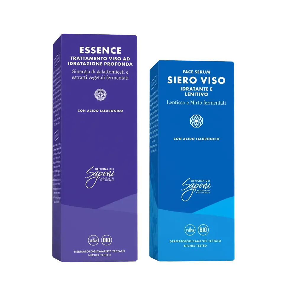 Officina dei Saponi Essence e Siero Idratante Lenitivo kit viso