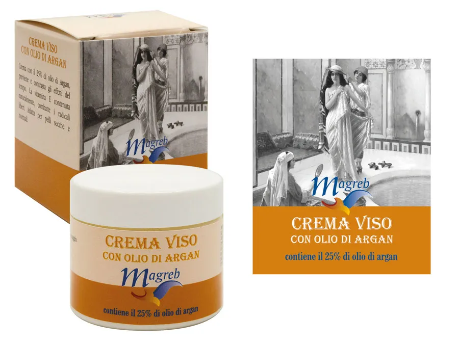 Noire di Hammam Magreb Crema Viso Argan 25% 50 ml nutriente