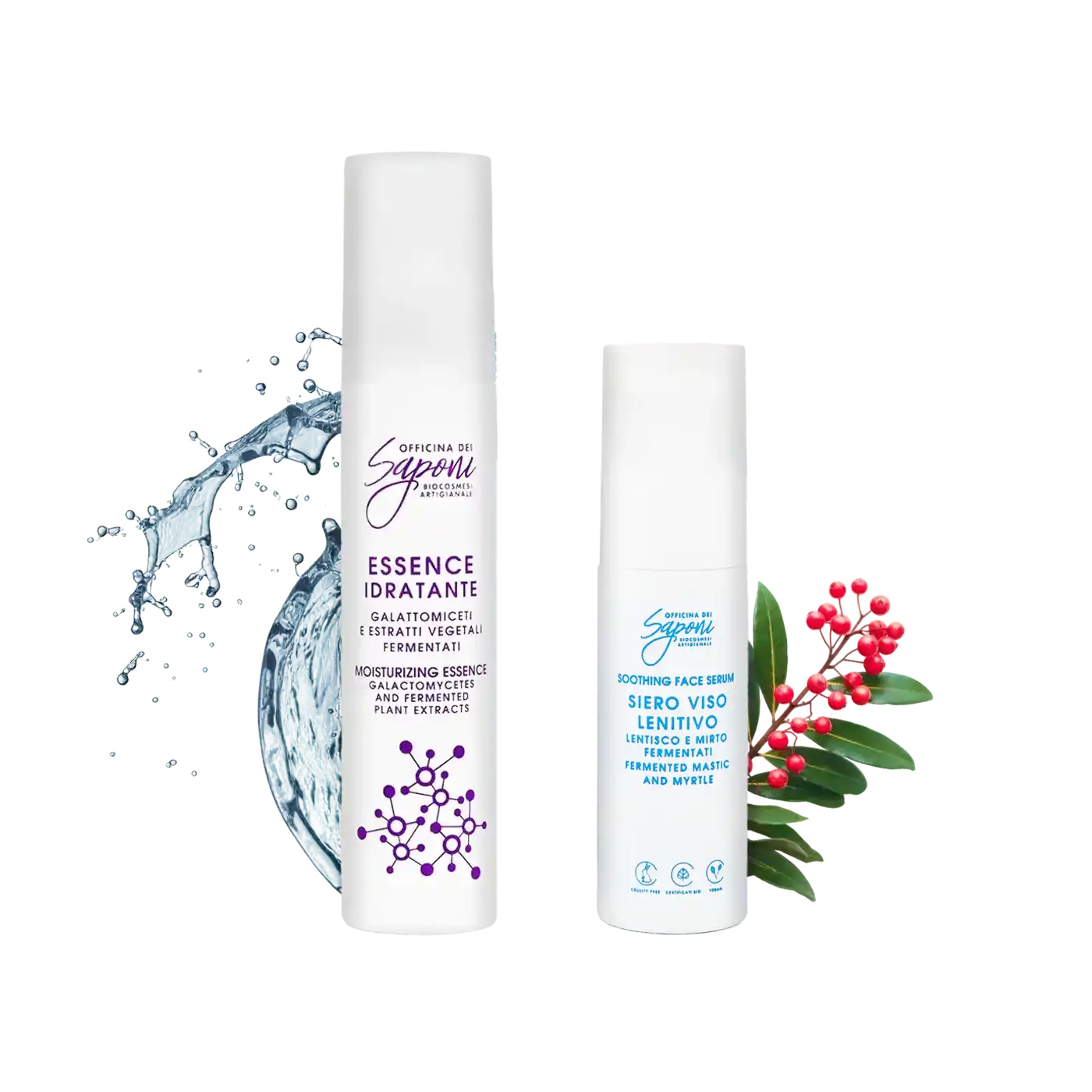 Officina dei Saponi Essence e Siero Idratante Lenitivo kit viso
