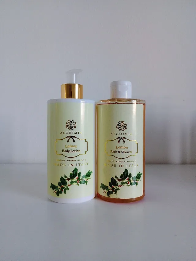 Alchimia Soap Lemon Duo bagnoschiuma e crema corpo limone 2x500ml