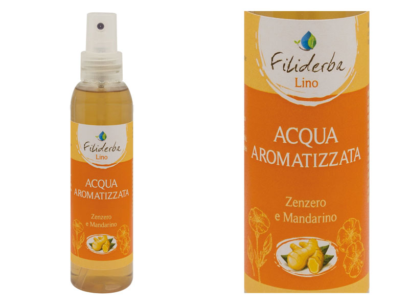 Noire di Hammam Filiderba Mandarino e Zenzero acqua lino 125 ml bio